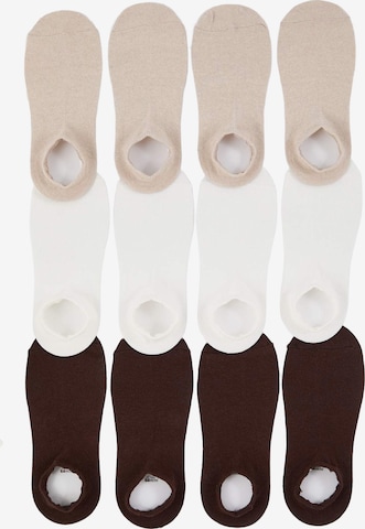 Trendyol Socks in Brown: front