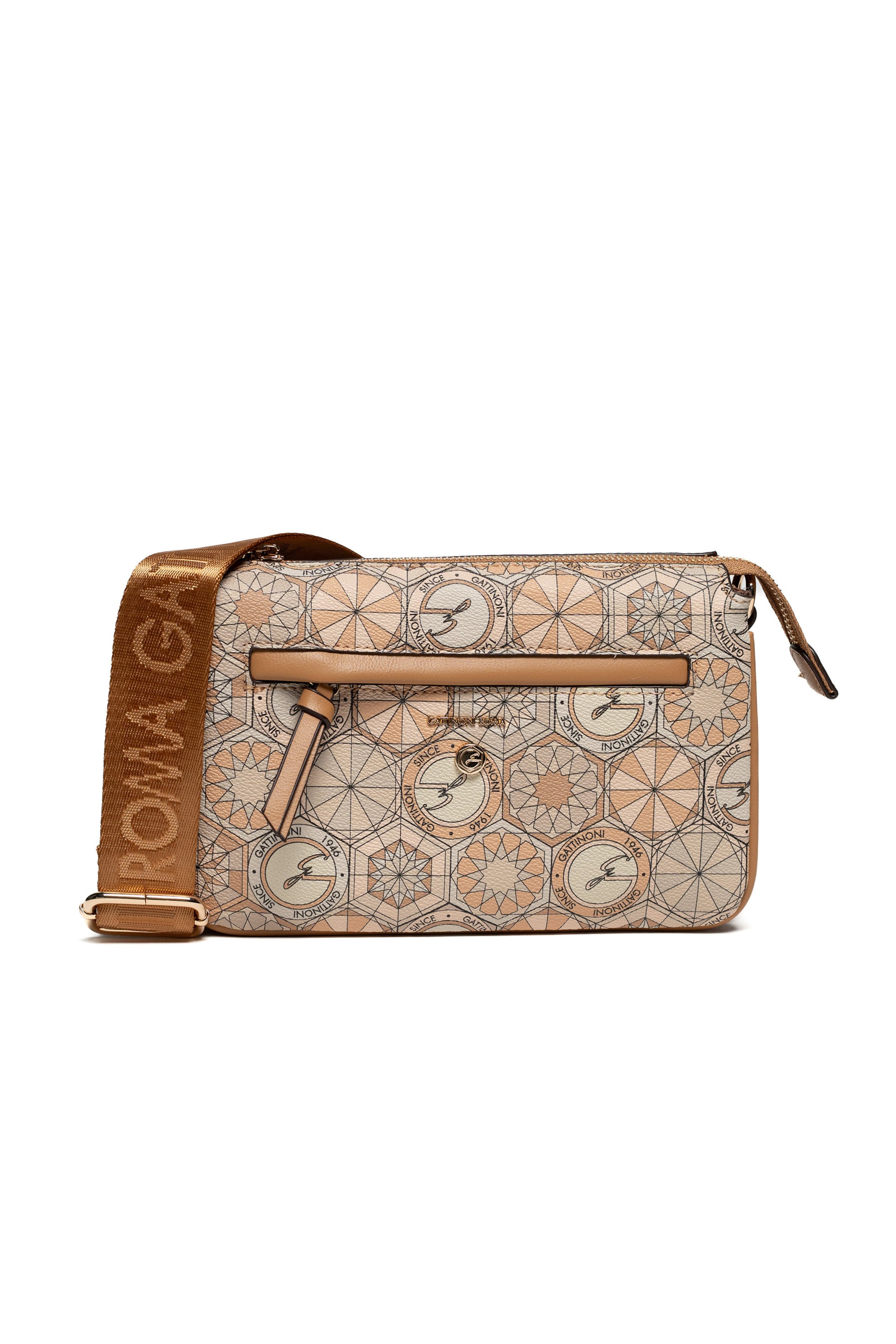 Gattinoni Crossbody Bag in Brown: front