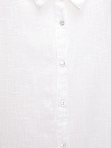 Pull&Bear Bluse in Weiß