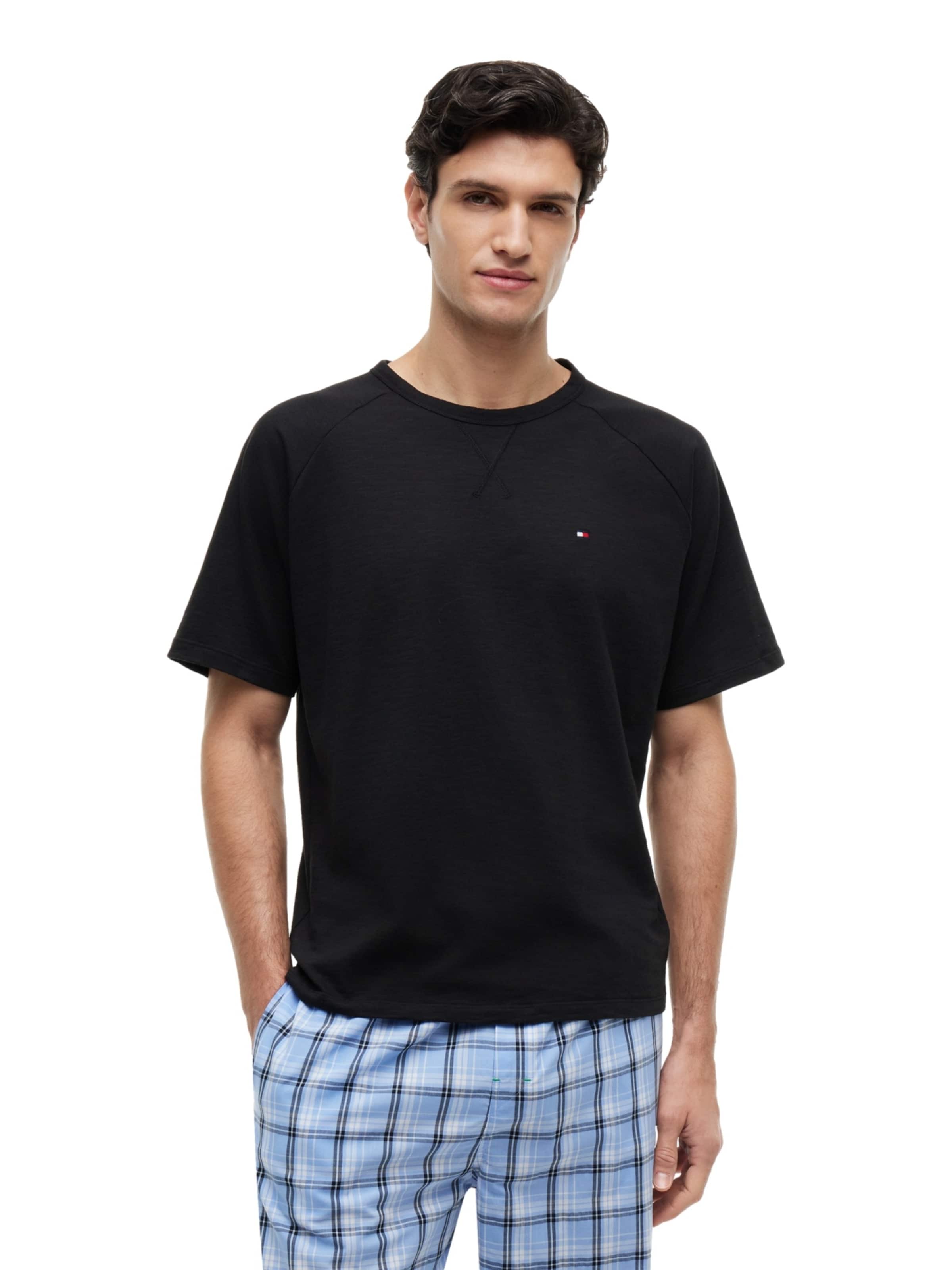 TOMMY HILFIGER Majica | črna barva: sprednja stran