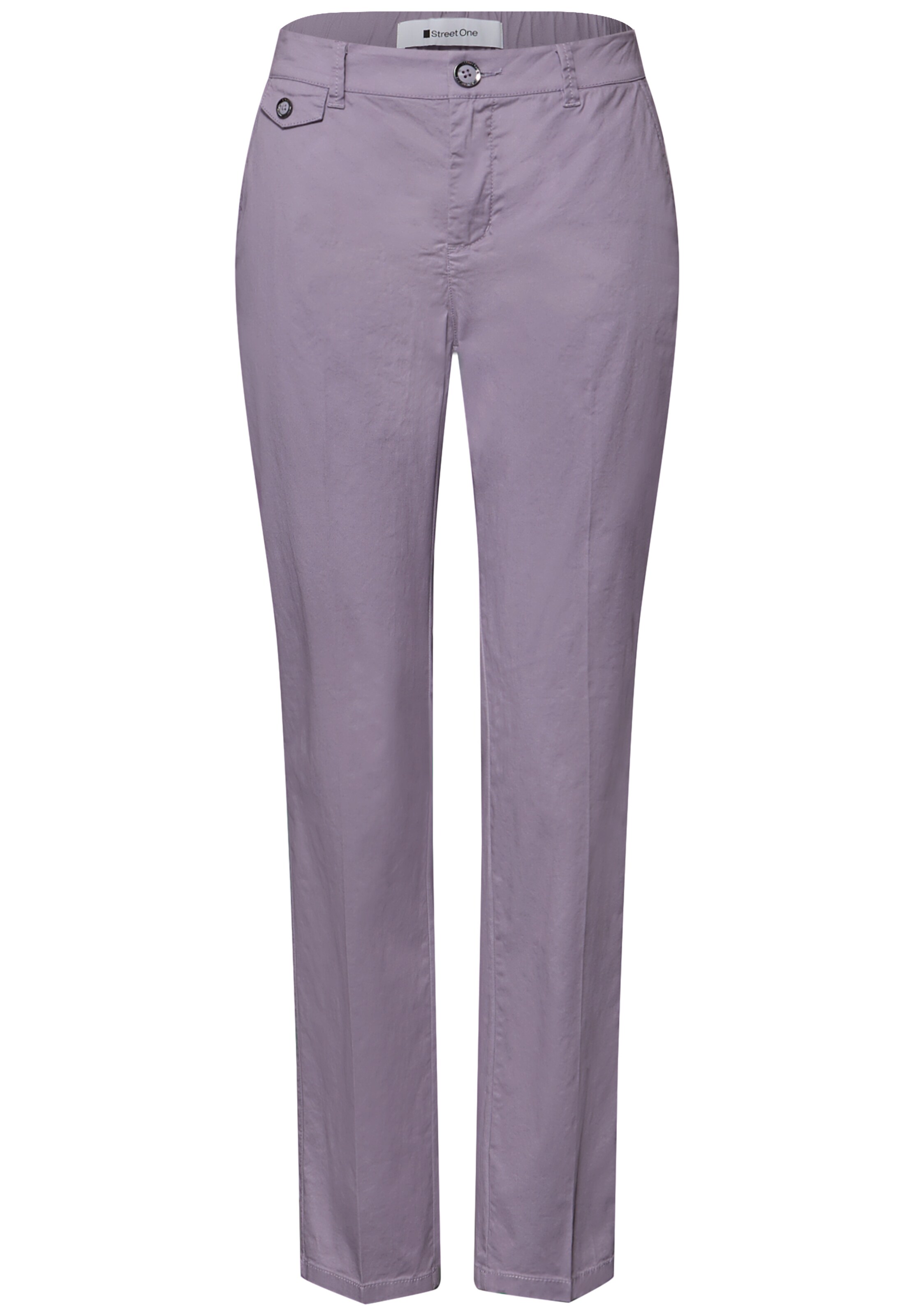 STREET ONE Hose in Lila: Vorderseite