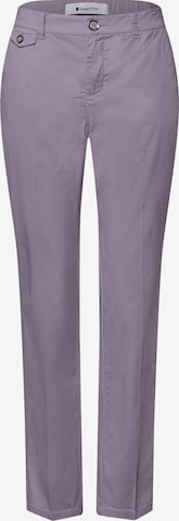 STREET ONE Hose in Lila: Vorderseite