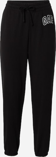 Pantaloni 'HERITAGE' GAP pe negru / alb, Vizualizare produs