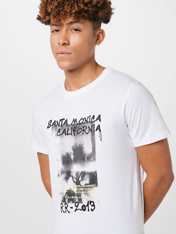 Redefined Rebel T-Shirt 'Sergio' in Weiß