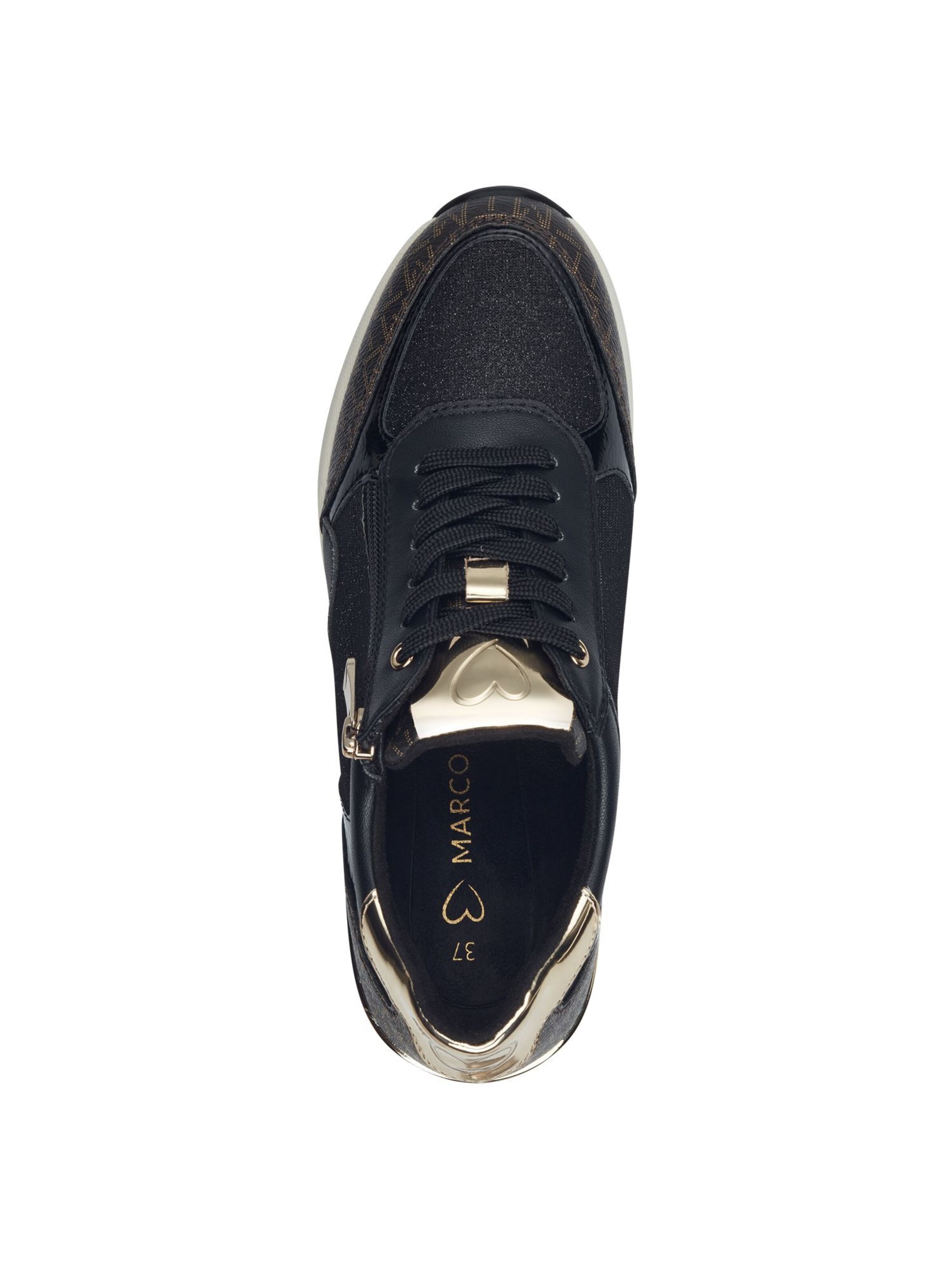 MARCO TOZZI Низкие кроссовки в Черный