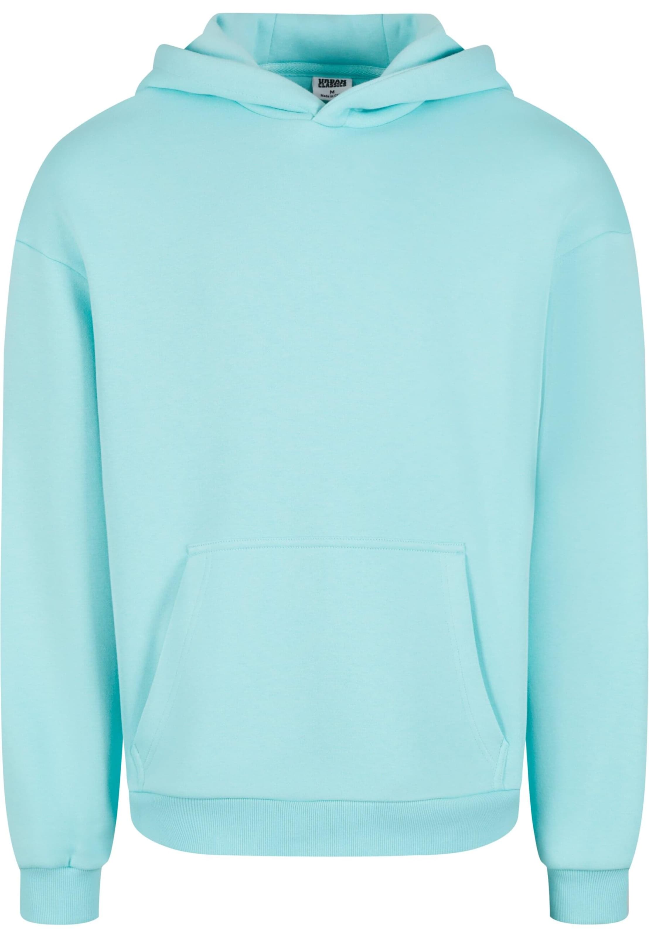 Urban Classics Sweatshirt 'Fluffy' in Blue: front