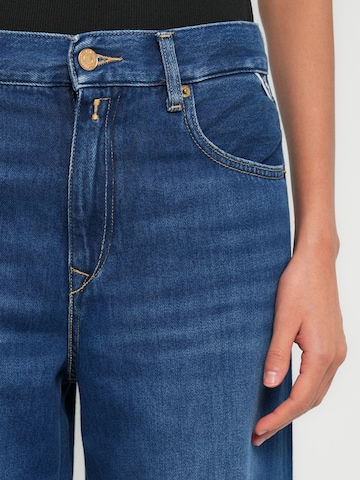 REPLAYWide Leg/ Široke nogavice Traperice 'CARY' - plava boja