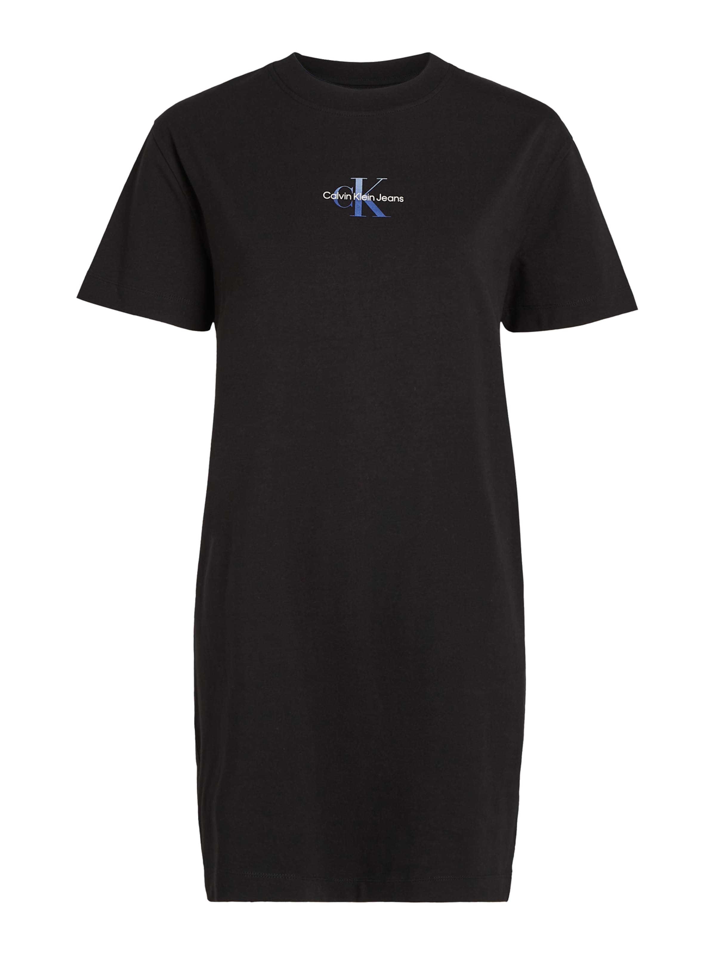 Calvin Klein Jeans Kleid in royalblau / hellblau / schwarz / weiß, Produktansicht
