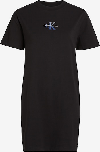 Calvin Klein Jeans Kleid in royalblau / hellblau / schwarz / weiß, Produktansicht