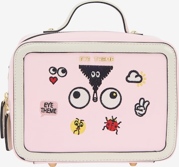MYMO - Malas de tiracolo 'Pop Eyetheme' em rosa: frente