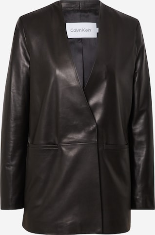 Calvin Klein - Blazer en negro: frente