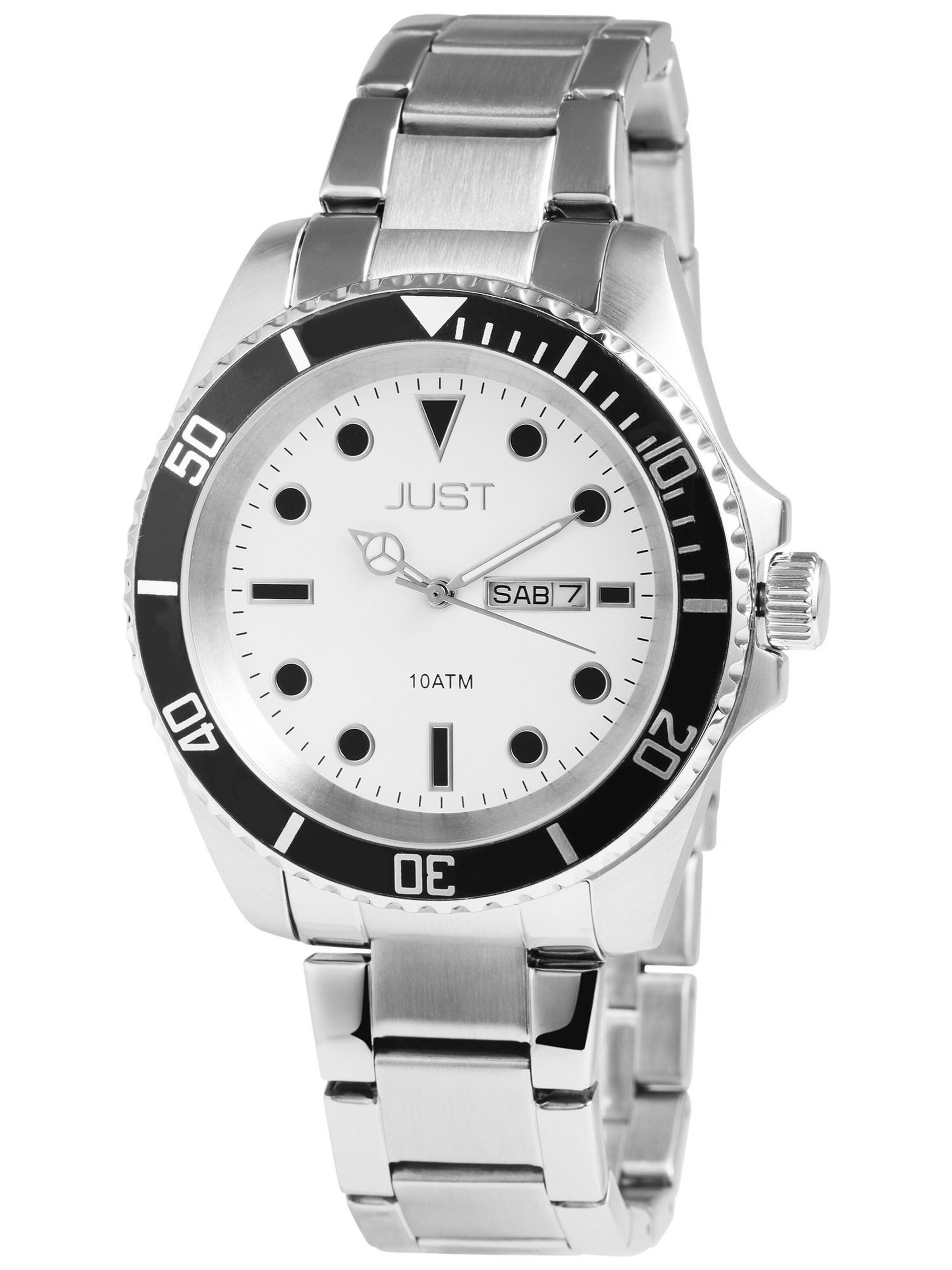 JUST Analog Watch in Silver