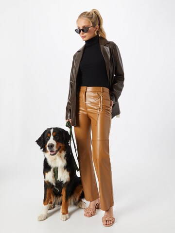 PATRIZIA PEPE Regular Pants in Brown