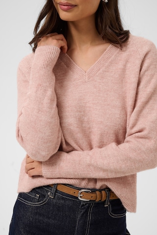 Kaffe Sweater 'Niel' in Pink
