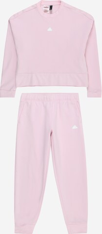 ADIDAS SPORTSWEAR Trainingspak in Roze: voorkant