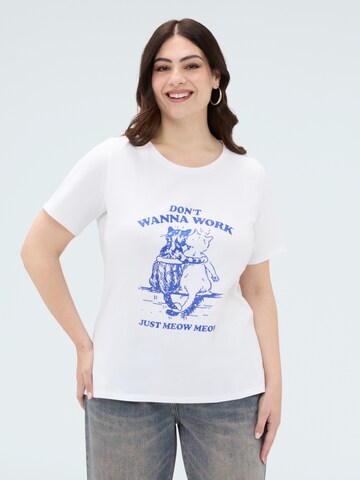 Fiorella Rubino Shirt in Wit