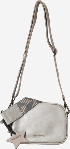 FREDsBRUDER Crossbody Bag 'Joy' in Silver: front