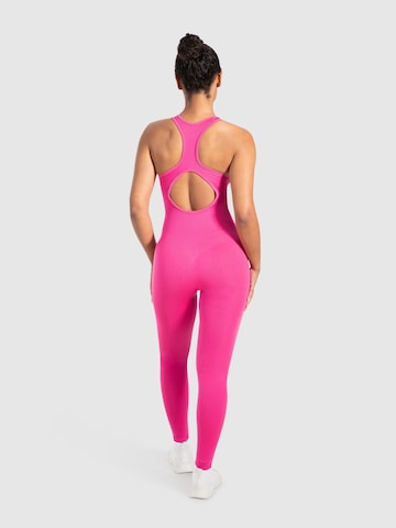 Smilodox Jumpsuit ' Seamless Elsie ' in Pink