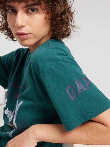 GAP T-Shirt 'MICKEY' in Grün