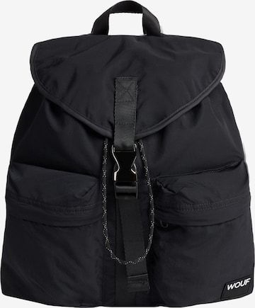 Wouf Rucksack in Schwarz: predná strana