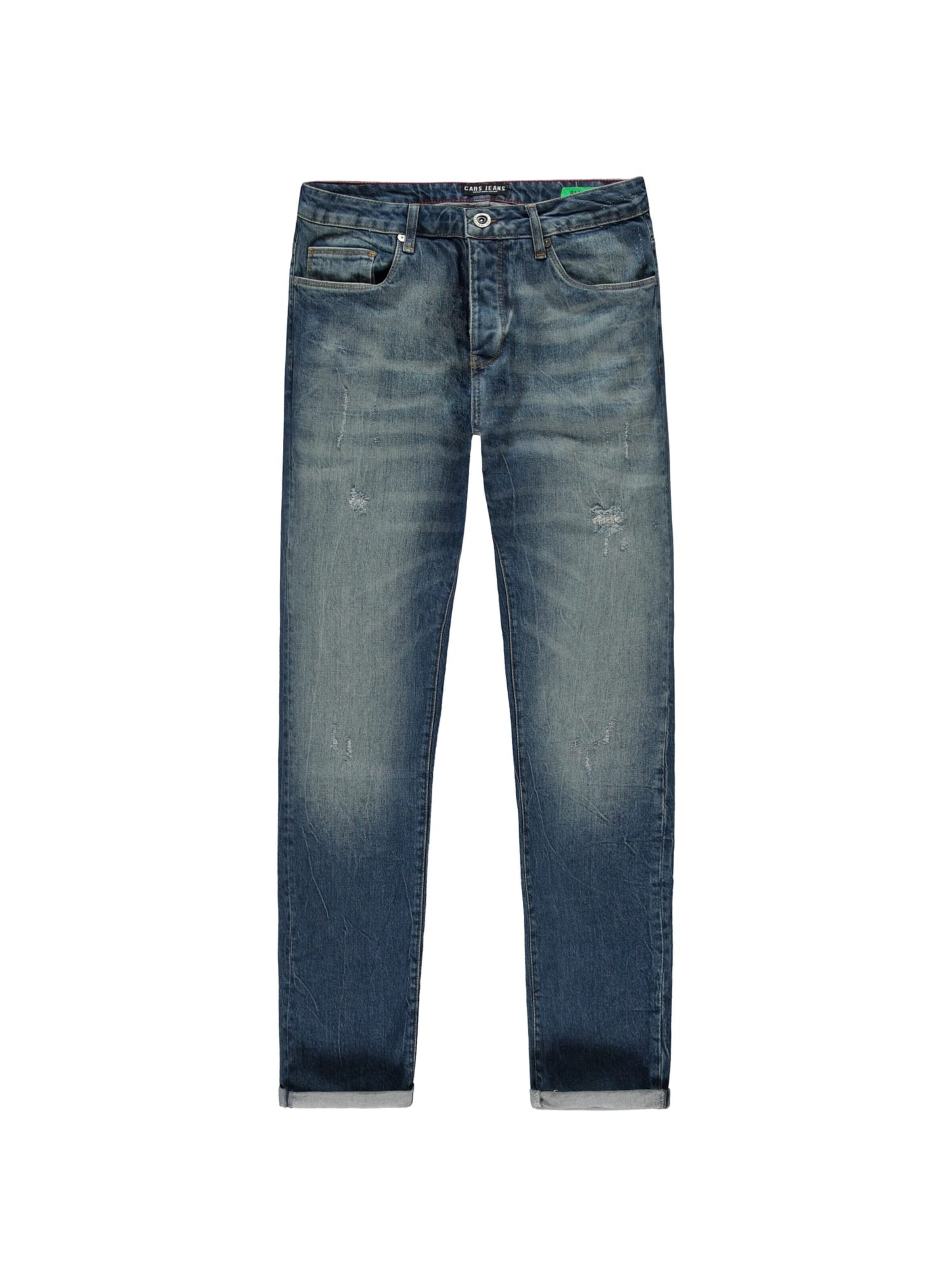 CARS Baggy Jeans 'Blizzard' in Blue: front