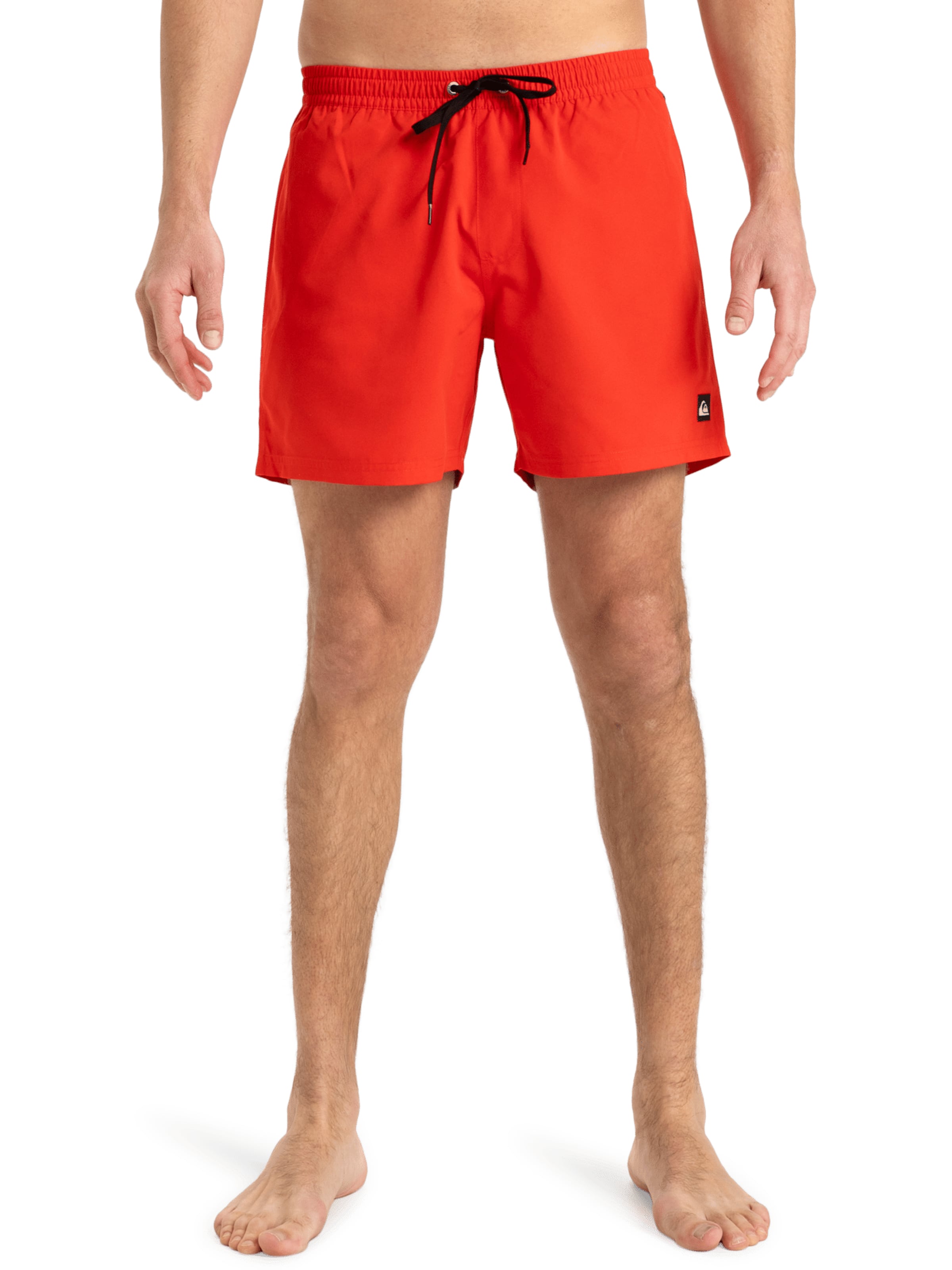 QUIKSILVER Regular Zwemshorts 'Everyday Solid Volley 15' in Rood: voorkant