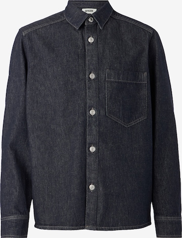 mėlyna DRYKORN Standartinis modelis Marškiniai 'DIEGGO': priekis