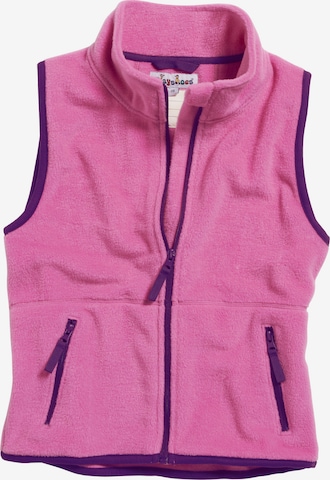 PLAYSHOES Bodywarmer in Roze: voorkant