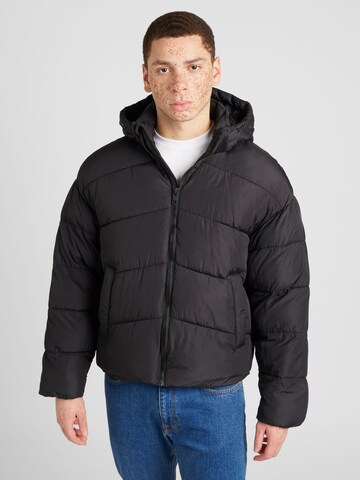 juoda JACK & JONES Demisezoninė striukė 'ELLIOT': priekis