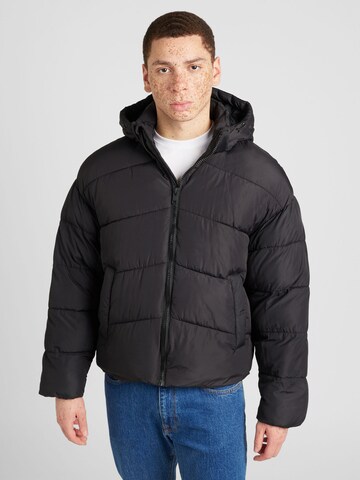 JACK & JONES - Chaqueta de entretiempo 'ELLIOT' en negro: frente