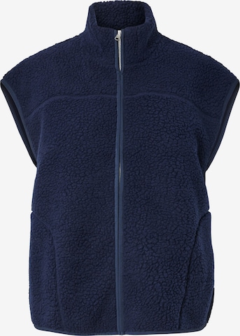 Gilet 'PCSadia' PIECES en bleu : devant