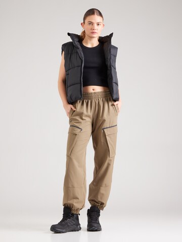 UNDER ARMOUR Tapered Workout Pants 'Unstoppable' in Brown