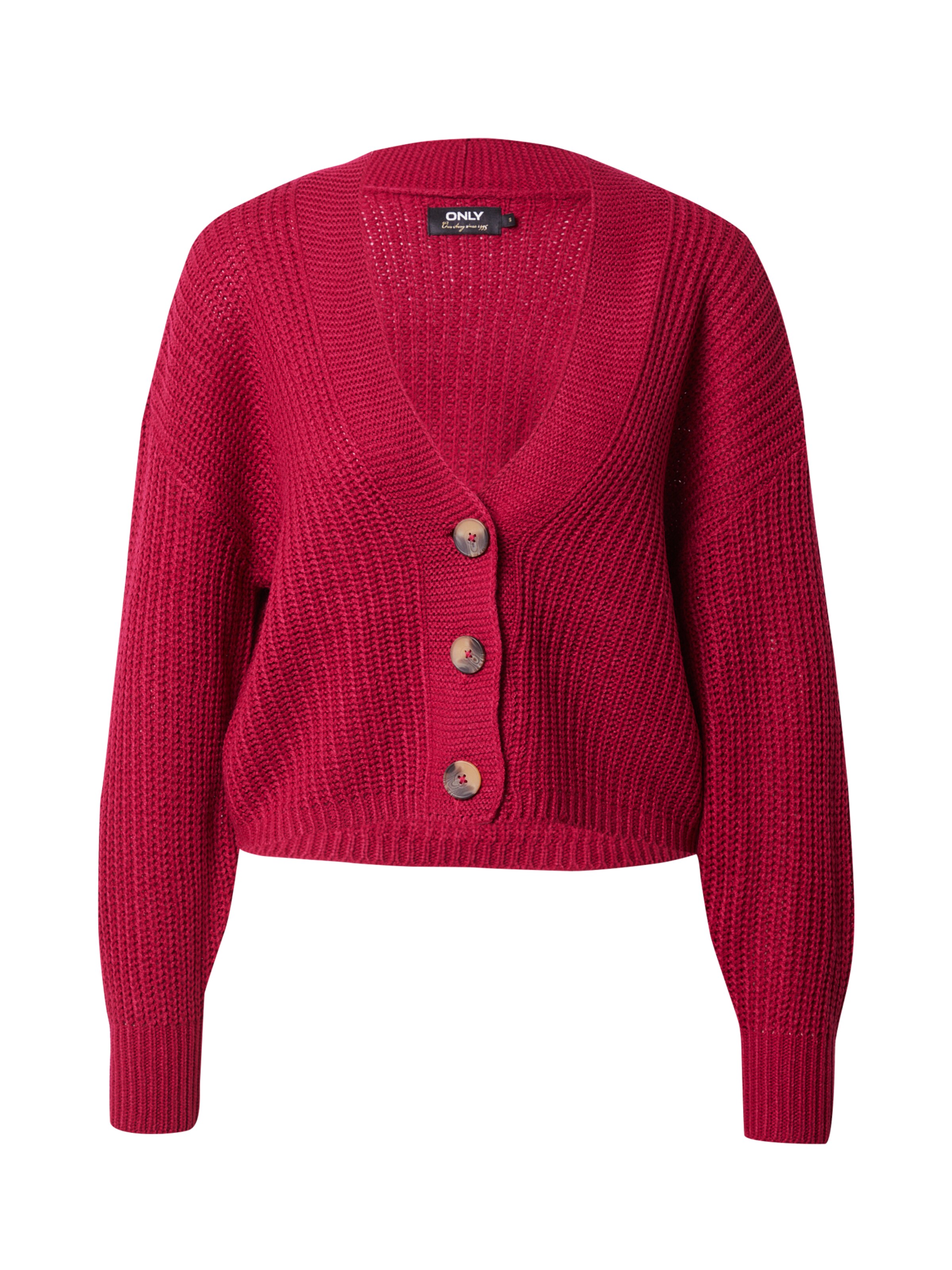 ONLY Knit Cardigan 'ONLCarol' in Red: front