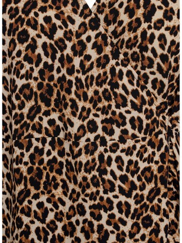 Robe 'Caanni' Zizzi en marron