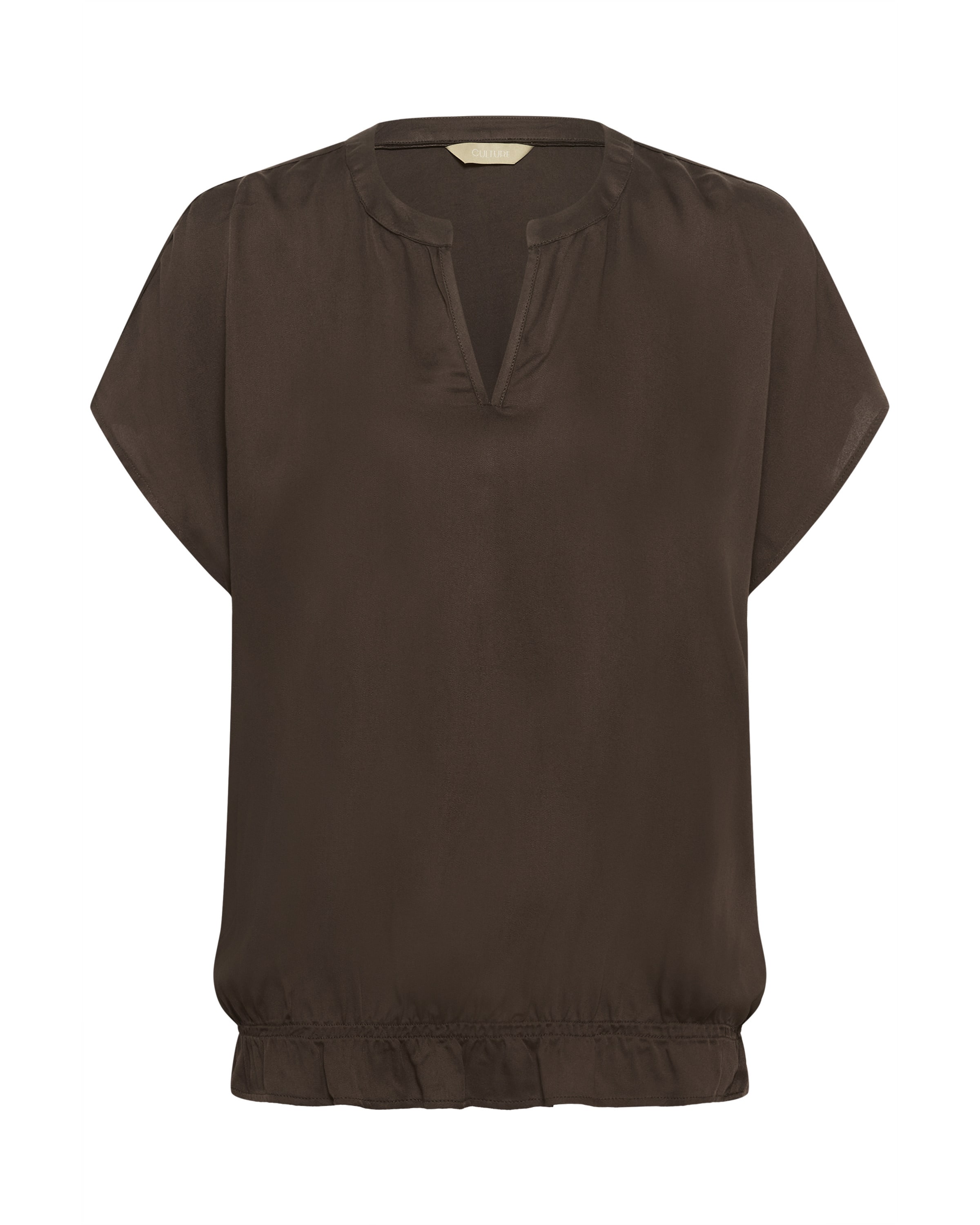 Chemisier 'CUpania Dana' CULTURE en Chocolat ABOUT YOU