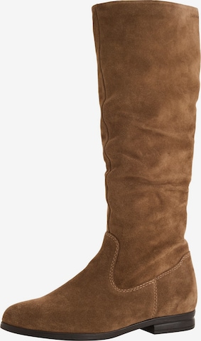 Bottes Tamaris en marron : devant