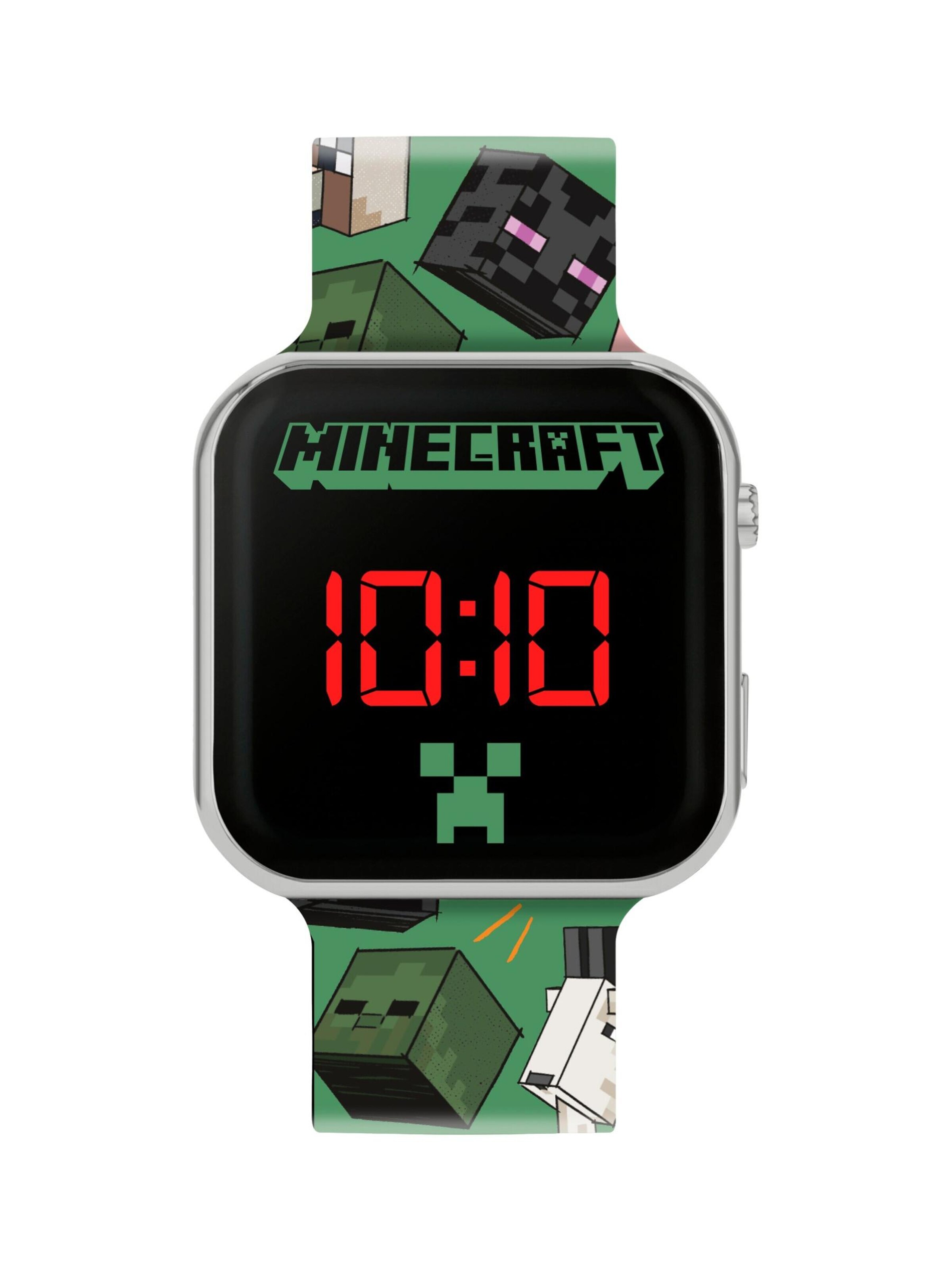 DISNEY Watch 'Minecraft LED' in Green