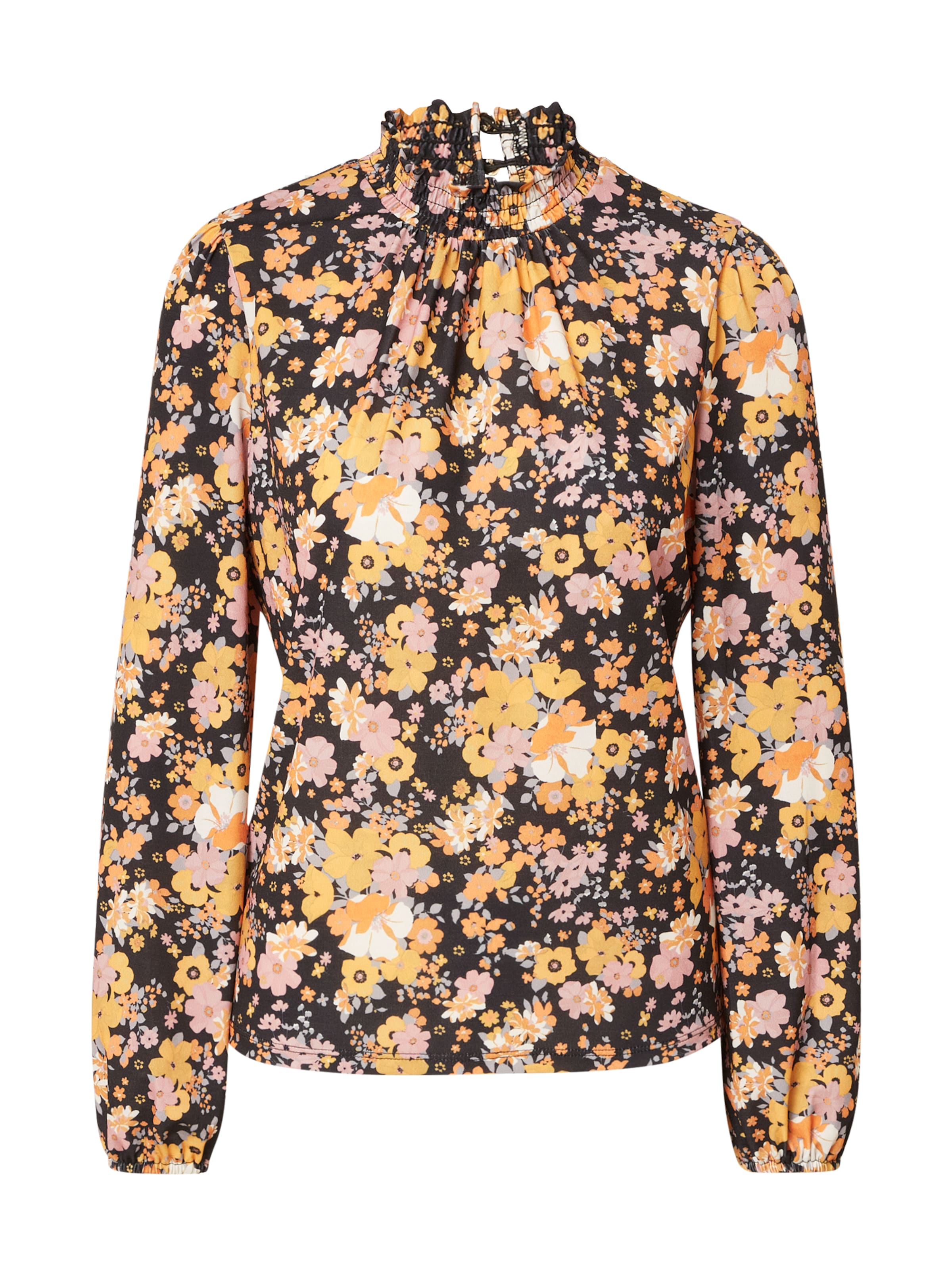 Tricou de la Oasis pe negru: față