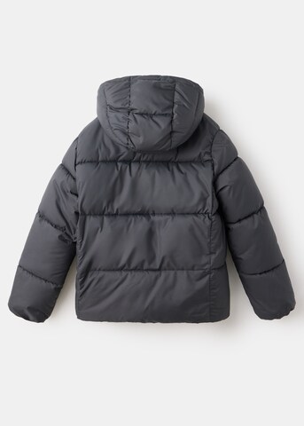 MANGO KIDS Зимно яке 'AMERICA' в черно