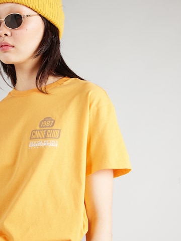 NAPAPIJRI T-Shirt 'HOWARD' in Gelb