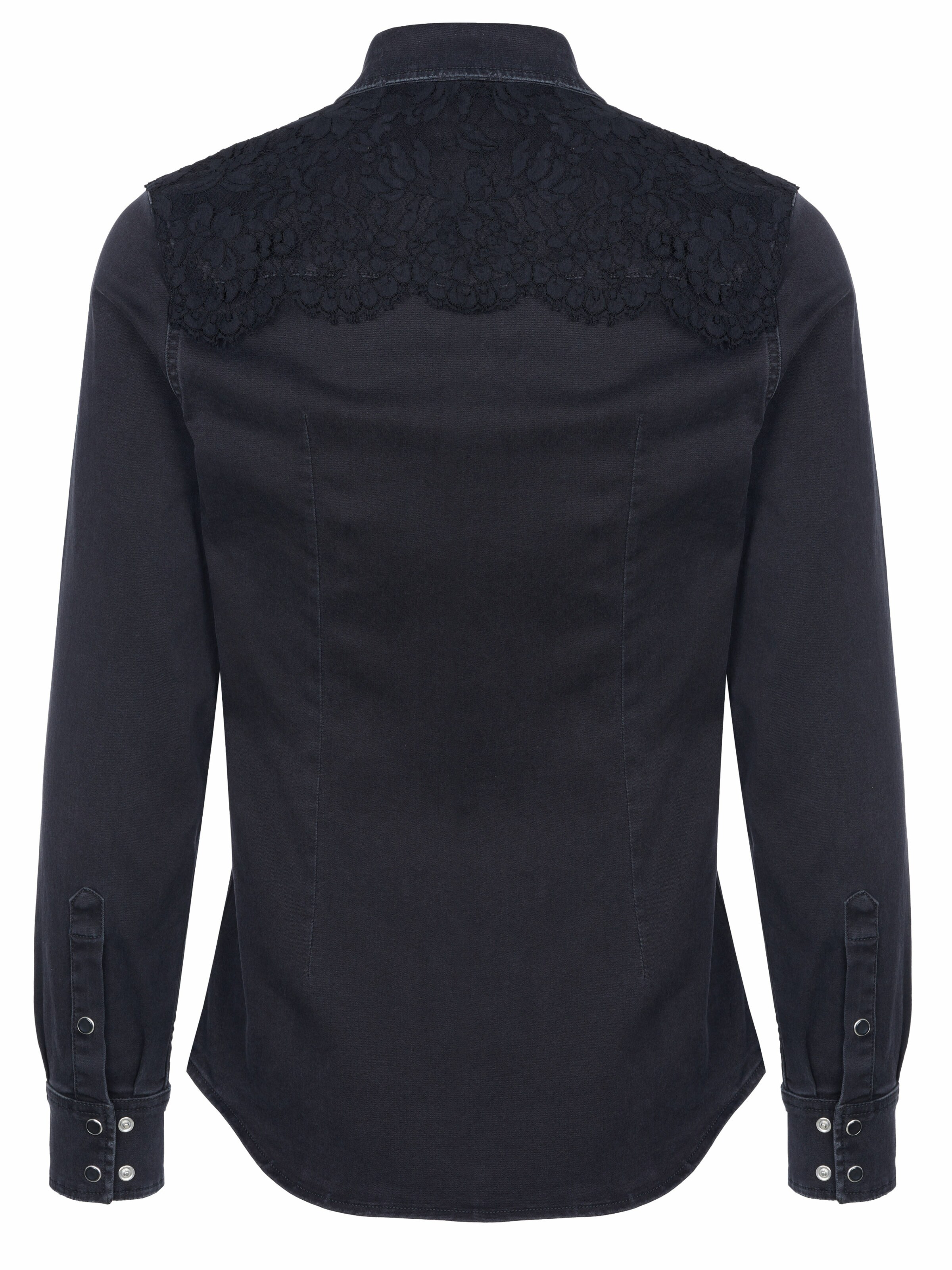 DOLCE & GABBANA Regular Fit Hemd in Schwarz