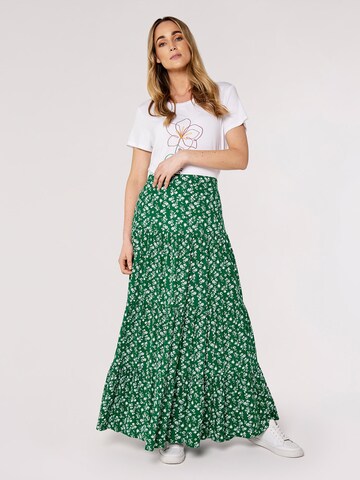 Apricot Skirt in Green