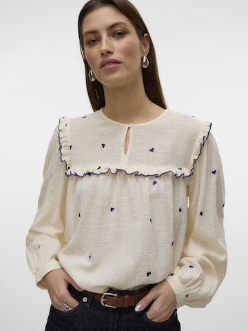 Chemisier VERO MODA en beige