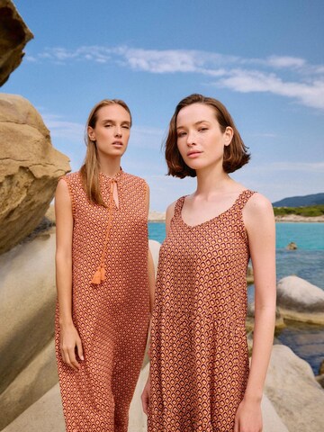Pink Label Sommerkjole i brun