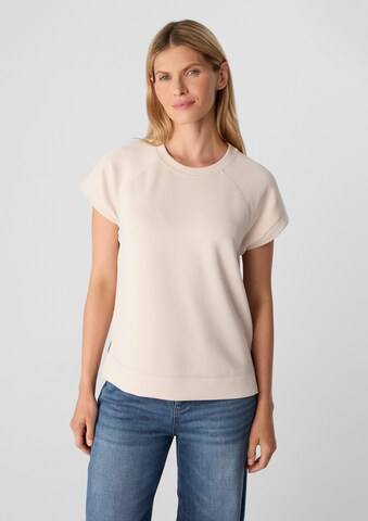 comma casual identity Sweatshirt in Beige: front