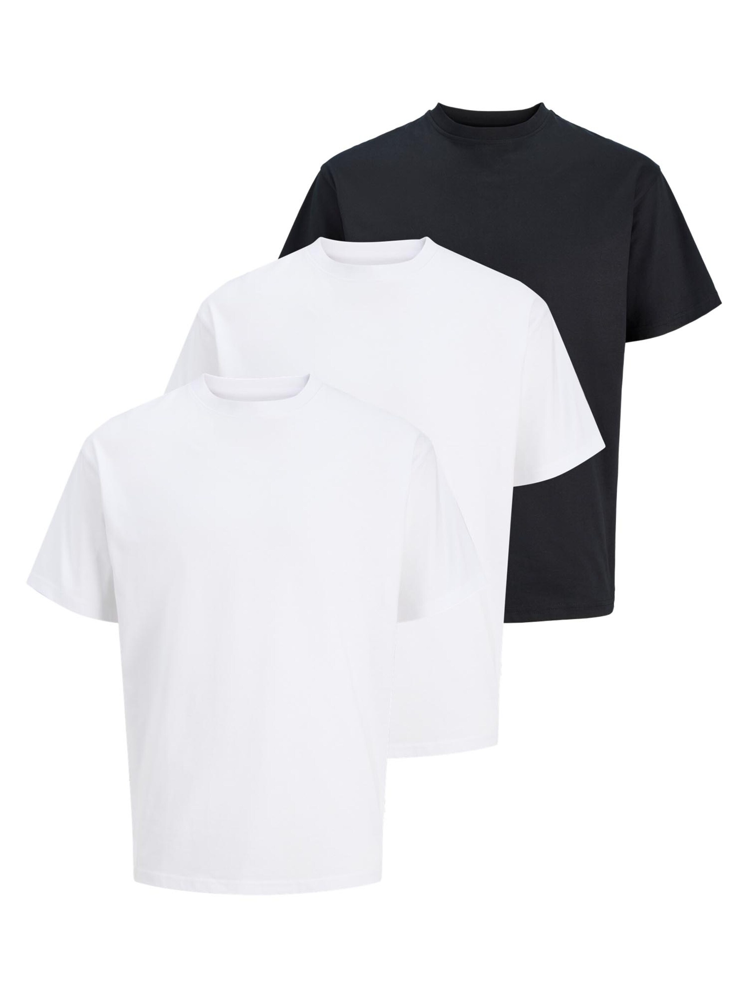 JACK & JONES Shirt 'Cotton Relaxed'‌‌ in Schwarz: Vorderseite