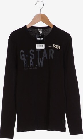 G-Star RAW Langarmshirt M in Schwarz: predná strana