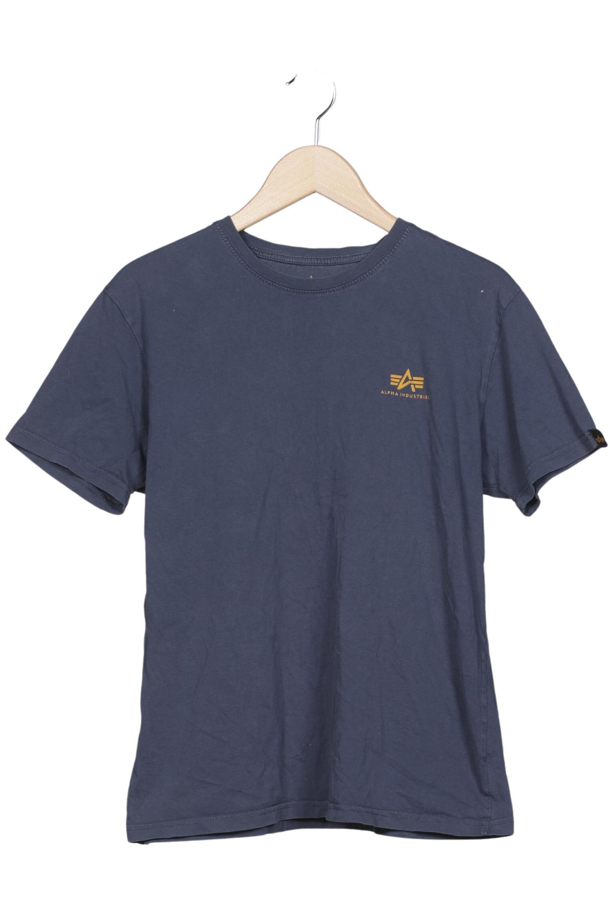 ALPHA INDUSTRIES Shirt in L in Blue: front