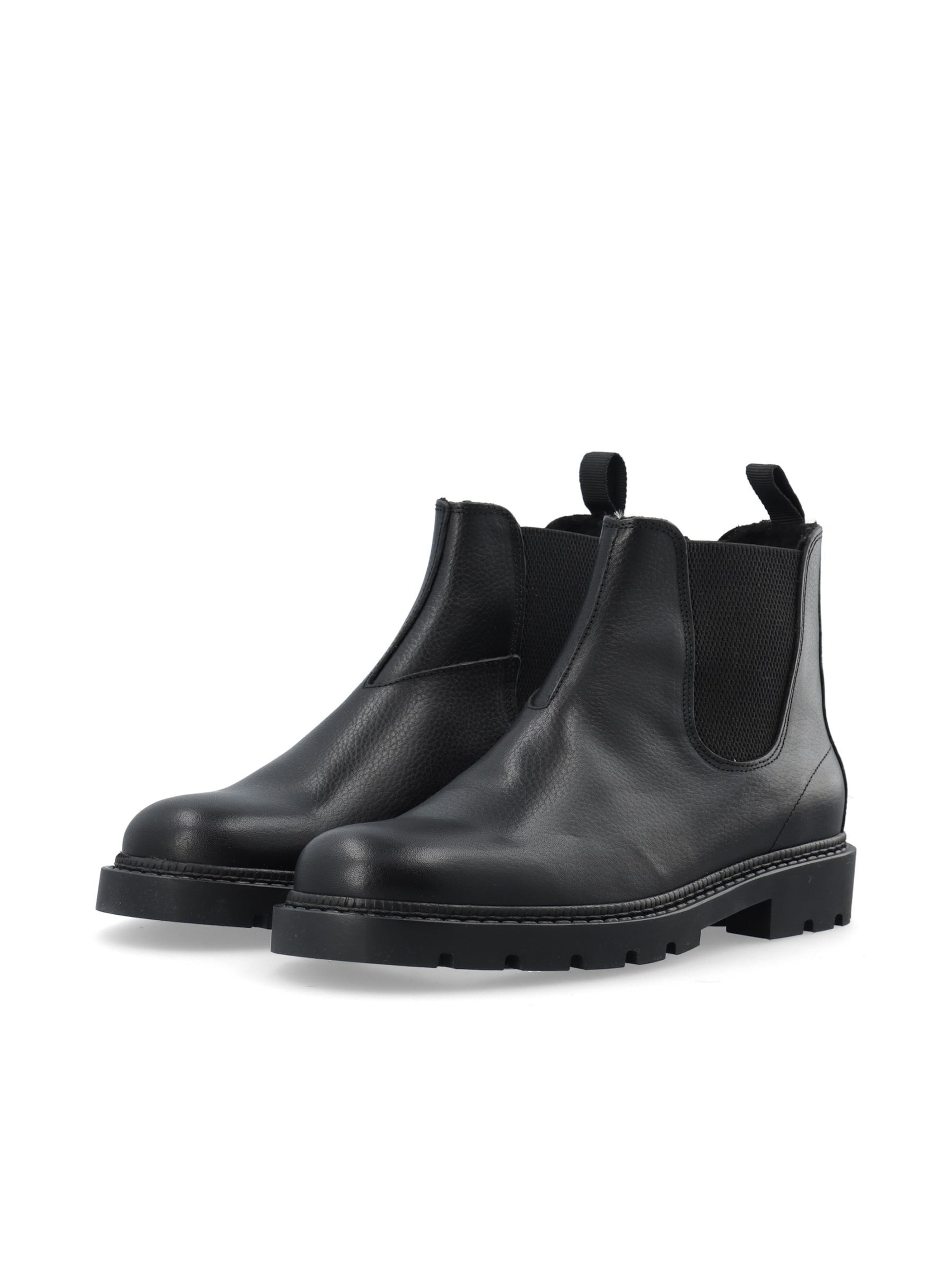 Bianco Chelsea Boots 'Jeff' in Black