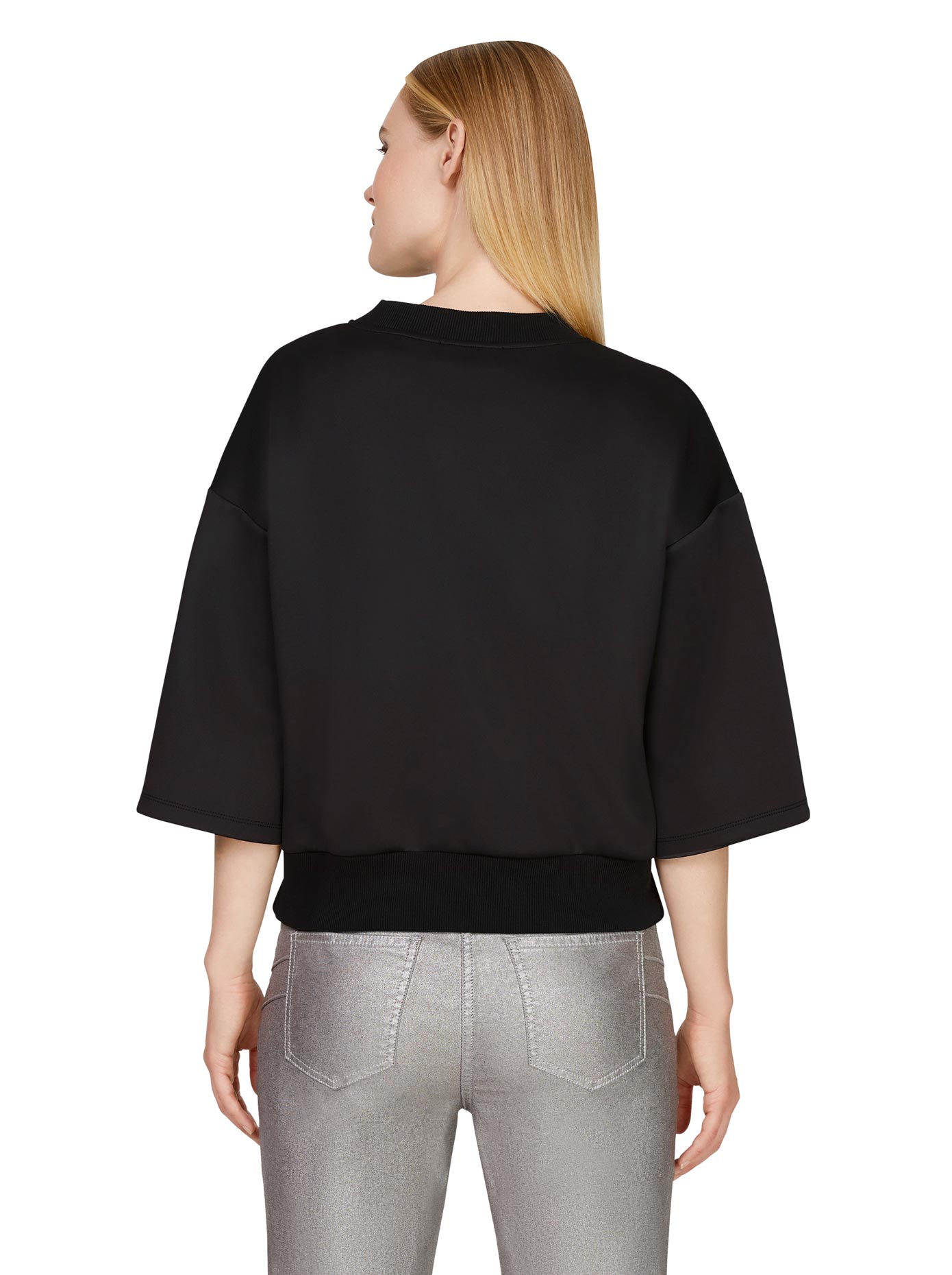 heine Sweatshirt in Schwarz heine Sweatshirt in Schwarz
